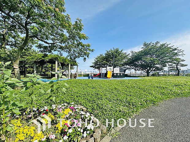 本牧臨海公園　距離500ｍ