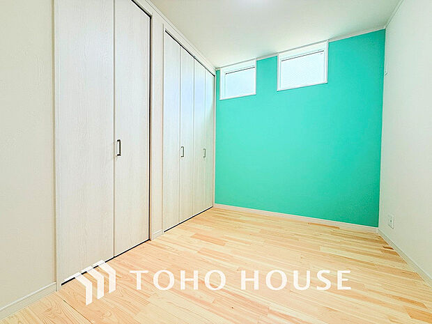 全居室に収納スペースを完備、荷物が多い方でも安心の収納力