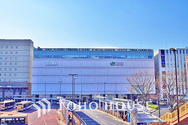 JR「鶴見」駅　距離2500m