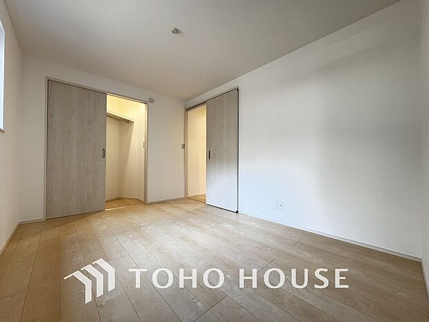 全居室に収納スペースを完備、荷物が多い方でも安心の収納力