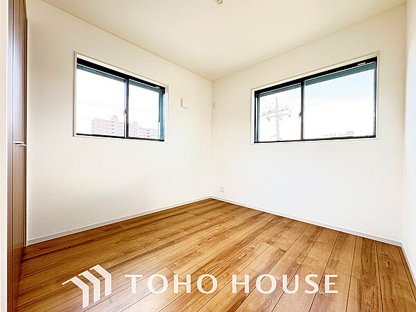 家具の配置のし易い室内です。趣味の部屋としても充分な広さです