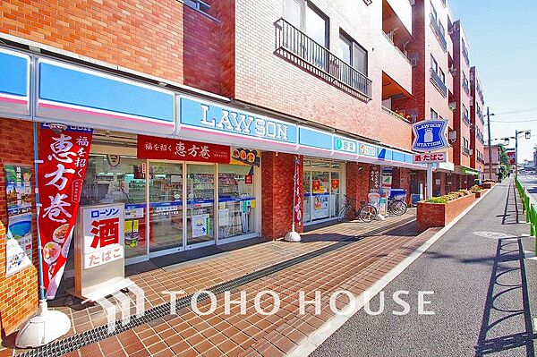 ローソン 弦巻二丁目店　距離500ｍ