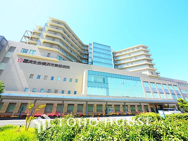 済生会横浜市東部病院　距離1600ｍ