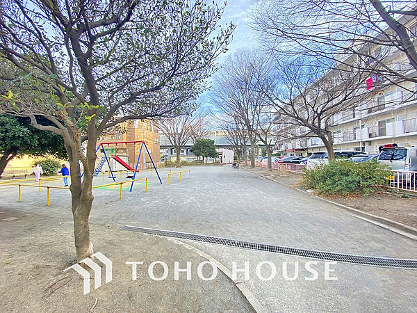 大豆戸塚田公園　距離280ｍ