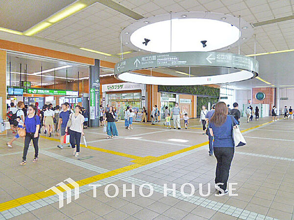 JR南武線「武蔵溝ノ口」駅　距離1200ｍ