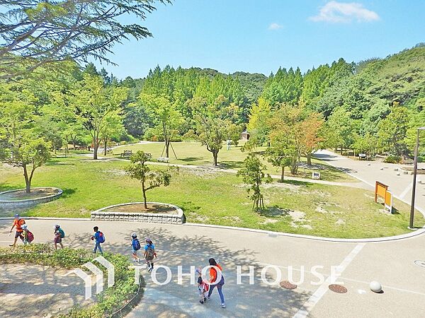 生田緑地　距離750ｍ