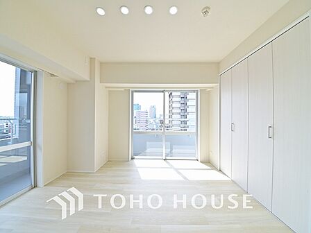 1日の疲れを癒し、心地よく寛げるようゆったりとした広さをしています