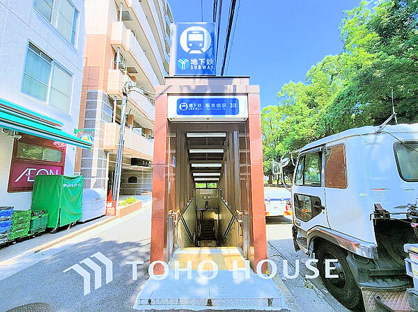 ブルーライン「阪東橋」駅　距離480m