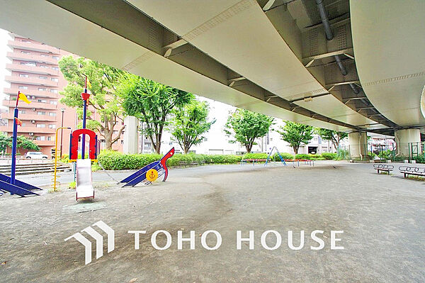 阪東橋公園　距離450m