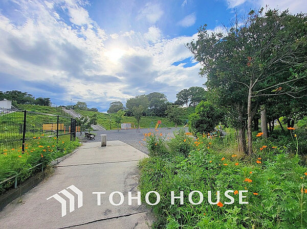 子安台公園　距離450ｍ