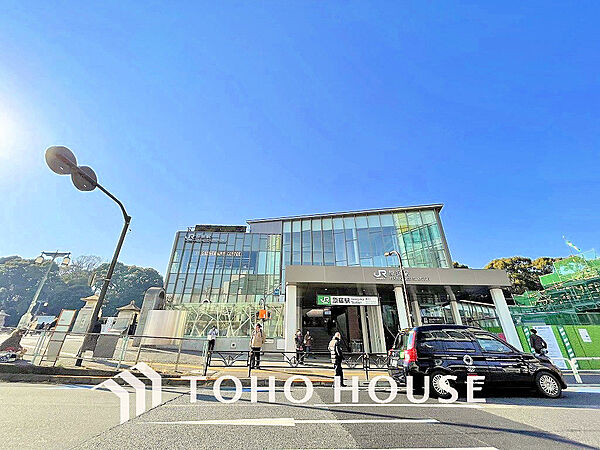JR山手線「原宿」駅　距離640ｍ
