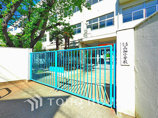 大田区立高畑小学校　距離500ｍ