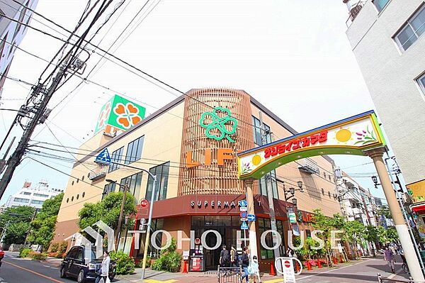 ライフ西蒲田店まで約450m