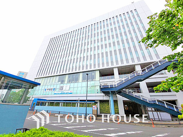 戸塚区総合庁舎　距離1200ｍ