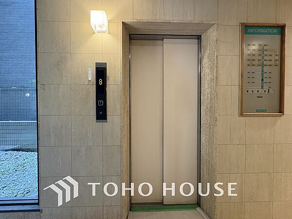 エレベーターもあるので荷物が多くなっても安心です