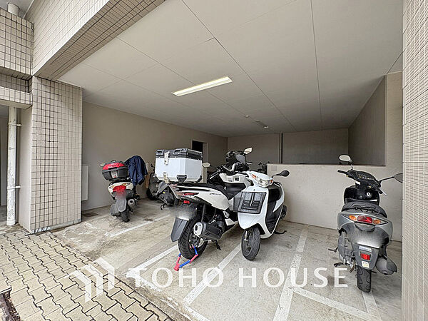 バイク置き場（空き状況は要確認となります）