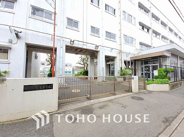 横浜市立境木中学校 距離500m