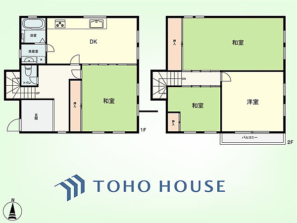 4DK　土地面積70.00平米、建物面積72.03平米