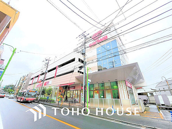 スーパー三和 百合ヶ丘店食品館　距離300ｍ