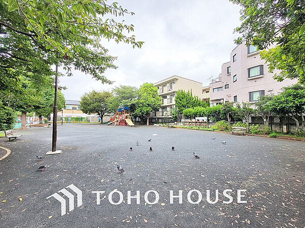 京町公園　距離350m