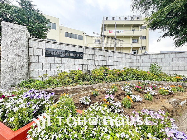 調布市立多摩川小学校　距離450ｍ