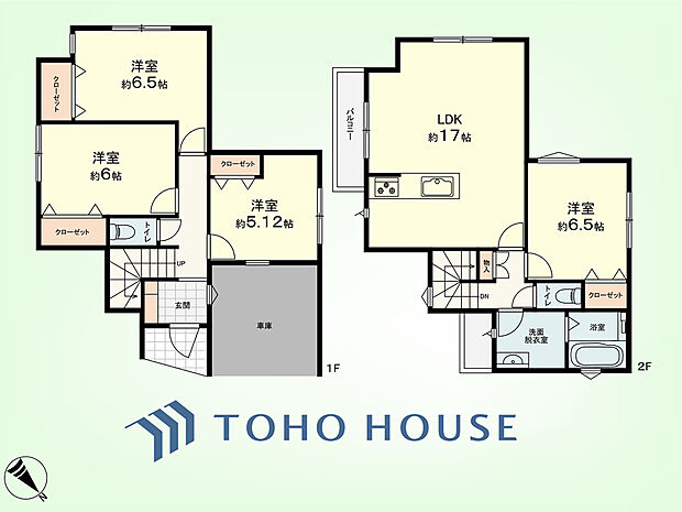 4LDK 土地面積100.24平米、建物面積106.41平米