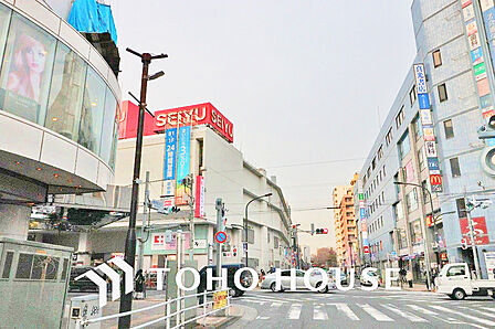 西友 調布店 距離450m