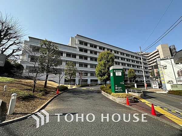 関東病院　距離300m