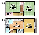 神戸市灘区篠原本町１丁目 2階建 築50年のイメージ