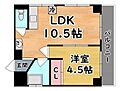 嶋田パールハイツ4階5.4万円