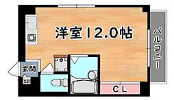 サンビルダー19ビル ワンルームの間取図画像