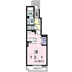 スタート小石川2 ワンルームの間取図画像