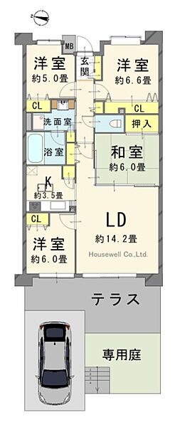 間取り：311002136743