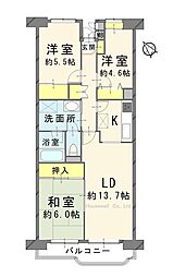 間取図画像 3LDK