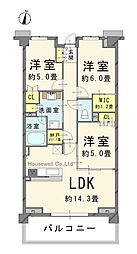 間取図画像 3SLDK