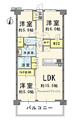 クラッシィハウス大宮植竹町 3LDKの間取図画像