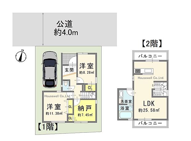 LDKは15畳以上でゆとりがあります♪