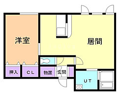 ロイヤルハイム大成B 2階