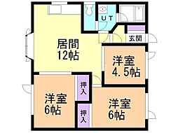 ハイツプリオスII 1階