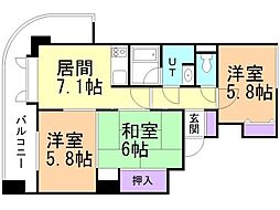 ライオンズマンション苫小牧錦町 6階