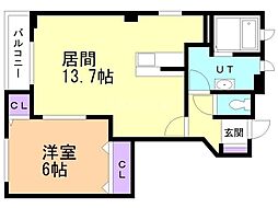 マーベラスコート壱番館 1階