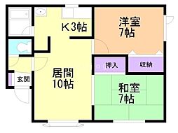 メゾンラメール 1階