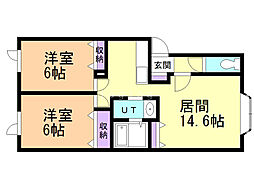 ル・シエルIII 1階