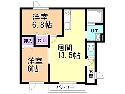 プレシャスウッドIV 2階