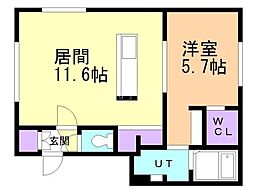 ネコフィーノ美園 2階