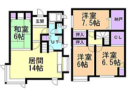 苫小牧市柏木町5丁目貸家（16−14）