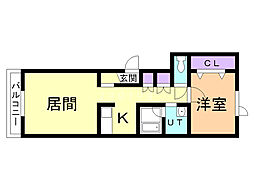 アランジェＸ 1階