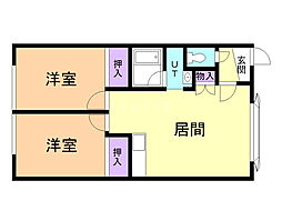 ノースパレス 2階