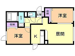 Dear Court なごみ 2階