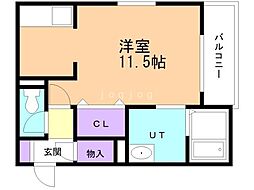 間取図画像 ワンルーム